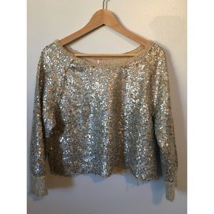 Free People Crop Sweater